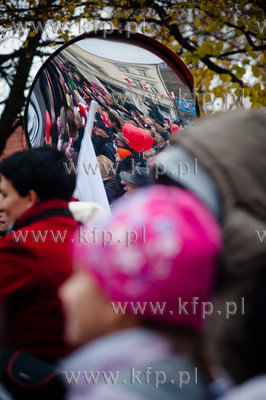 Gdansk. Parada z okazji Narodowego Swieta Niepodleglosci.
11.11.2012...