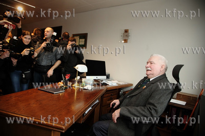 Uroczyste przekazanie Lechowi Wałęsie biura w ECS.
29.01.2015
fot....