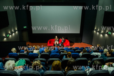 Gdynia. Sala kinowa Goplana Gdyńskiego Centrum Filmowego....