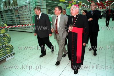 otwarcie hipermarketu Auchan w Gdansku - 23.marca 1998...