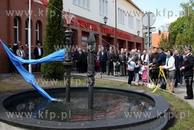 Nowe boisko i fontanna na zień Strażaka w Sopocie....