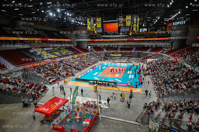 Ergo Arena Gdansk/Sopot. Cwiercfinal fazy play-off....