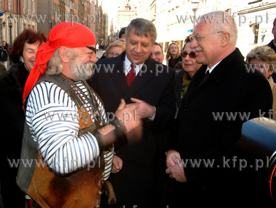 Wizyta prezydenta Republiki Czeskiej Vaclava Klausa...