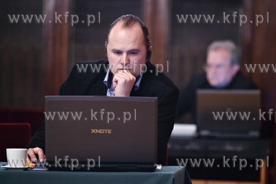 Sesja Rady Miasta Sopotu. Nz. Piotr Meller.
04.12.2014
fot....