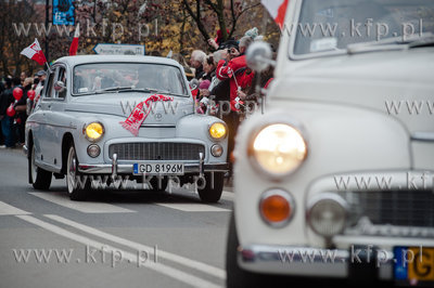 Gdansk. Parada z okazji Narodowego Swieta Niepodleglosci.
11.11.2012...