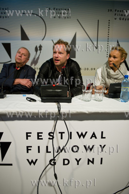 Gdynia. 39 Festiwal Filmowy w Gdyni. Konferencja prasowa...